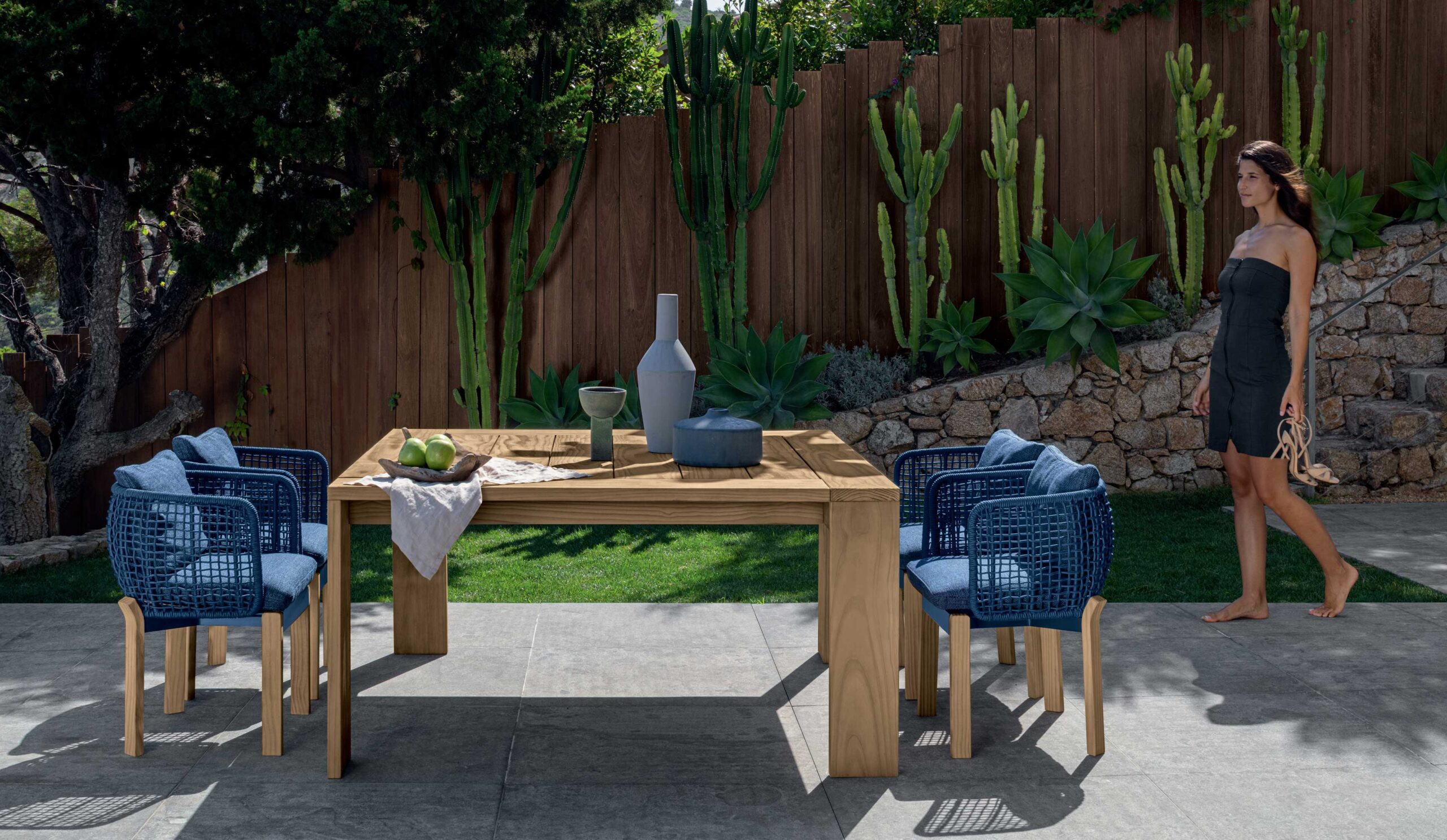 Talenti Argo//Wood Tavolo da pranzo 165×165