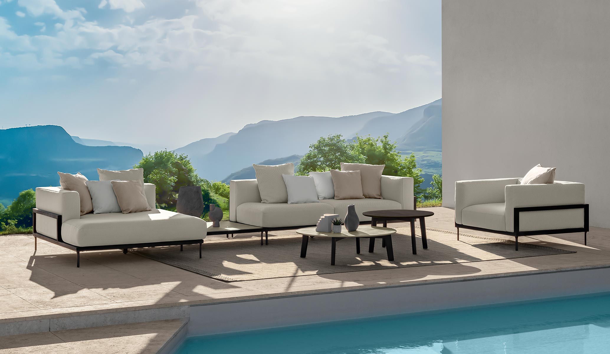 Talenti CleoSoft//Wood Divano modulare