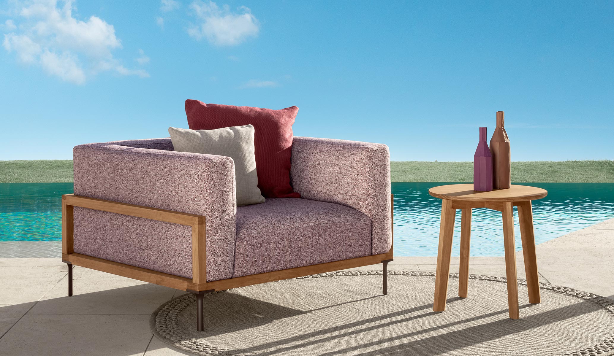 Talenti CleoSoft//Wood Poltrona living