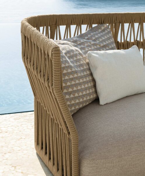 Talenti Cliff Poltrona lounge girevole in corda – Bild 7
