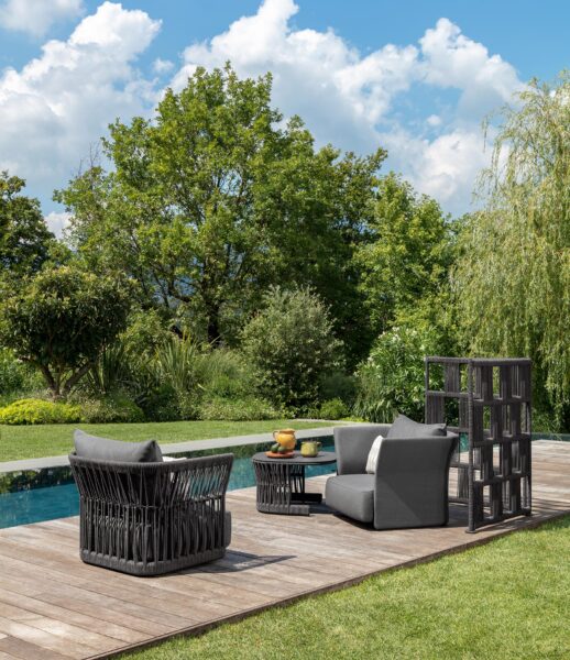 Talenti Cliff Poltrona lounge in corda – Bild 2