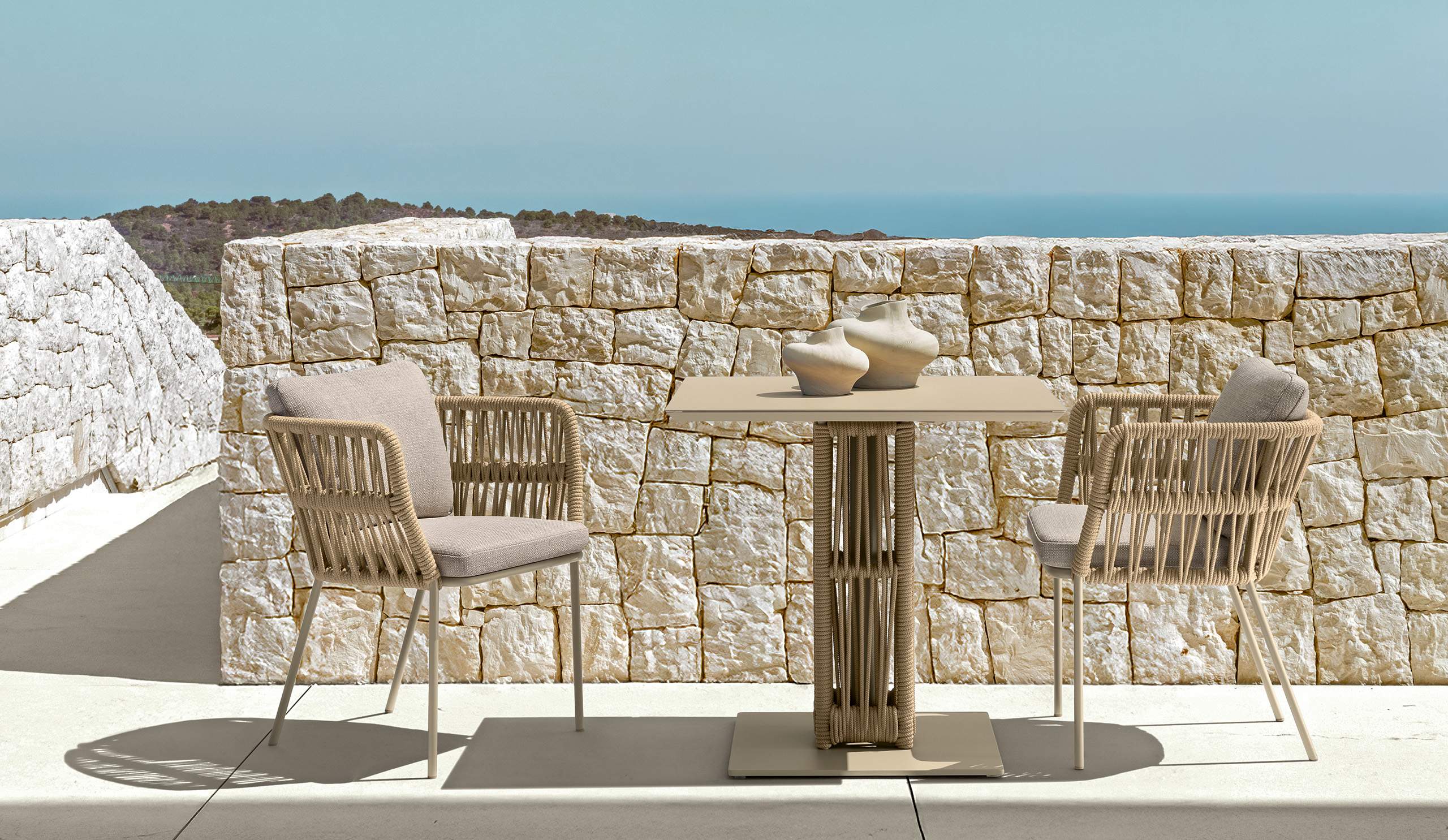 Talenti Cliff Tavolo da pranzo 80×80