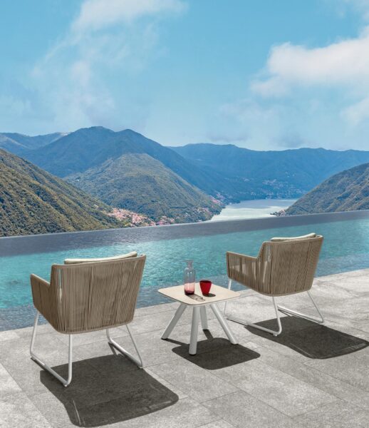 Talenti Coral Poltrona lounge in corda – Bild 3
