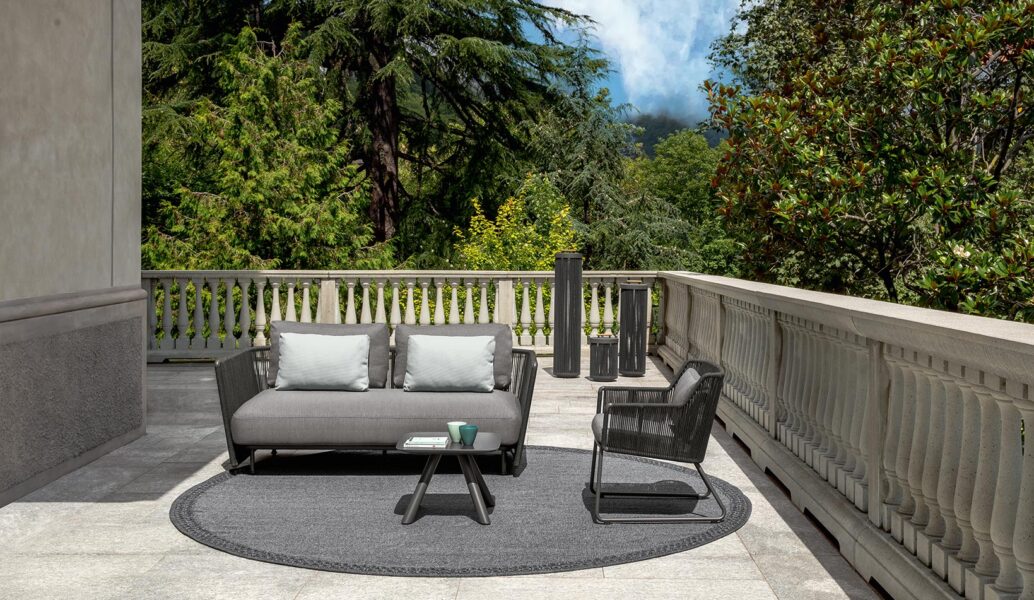 Talenti Coral Poltrona lounge in corda – Bild 2