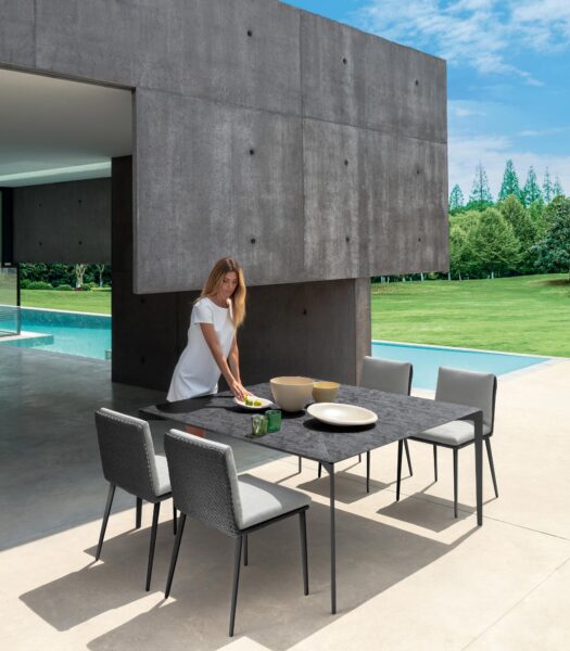 Talenti Leaf tavolo allungabile gres 200/260 – Bild 5