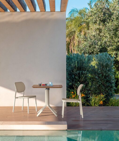 Talenti Meg Tavolo pranzo pieghevole + squared top – Bild 2