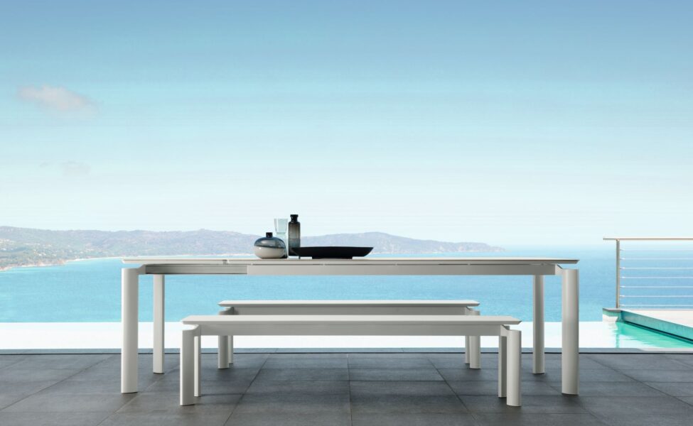 Talenti Milo Tavolo da pranzo estendibile 200/260×100 in ceramica – Bild 9