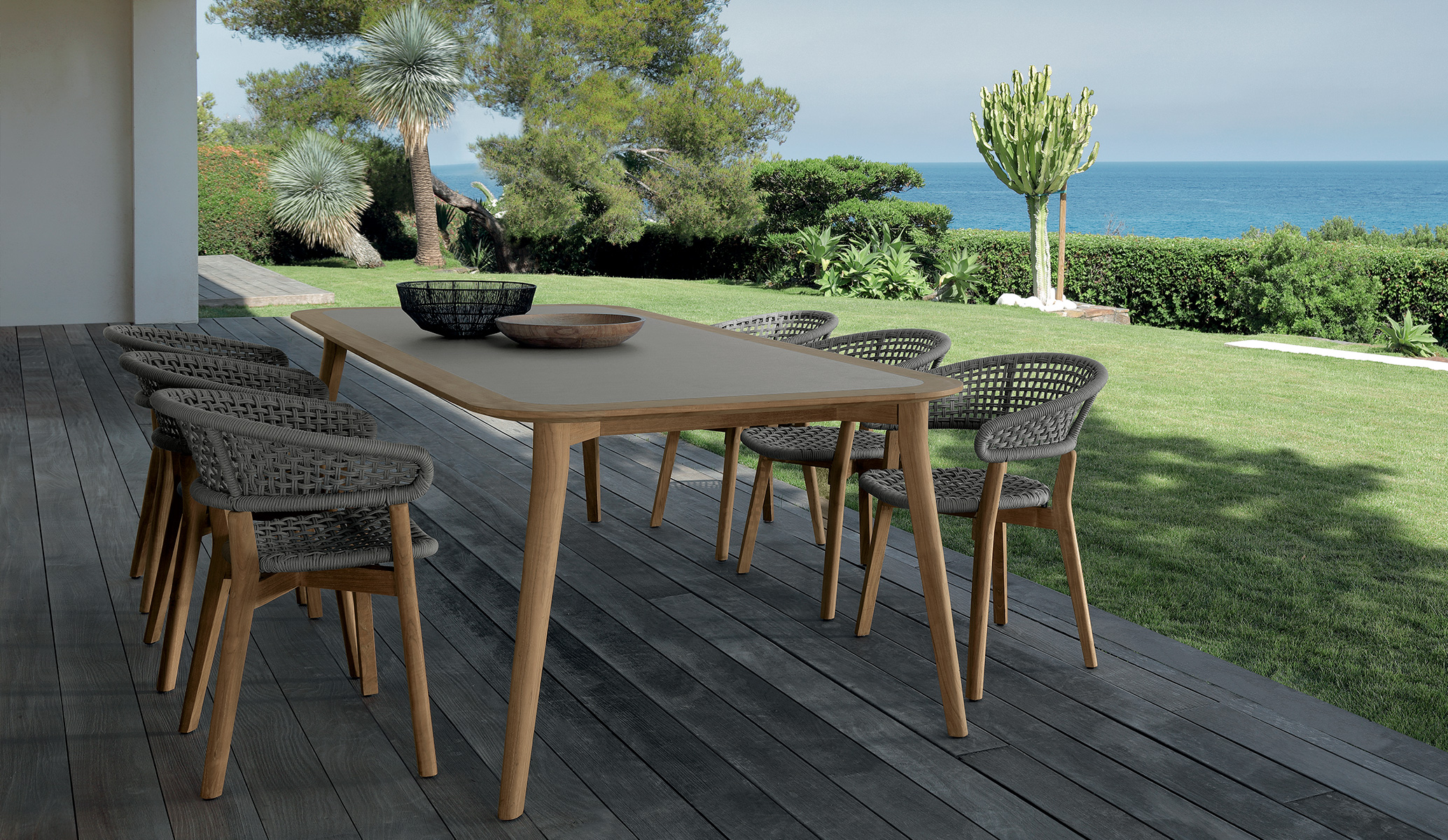 Talenti Moon//Teak Poltrona pranzo