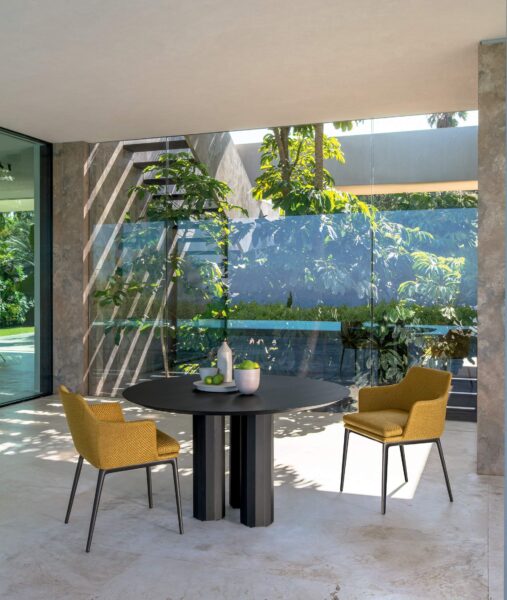 Talenti Salinas Tavolo da pranzo D 135 Accoya – Bild 2