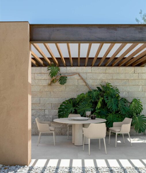 Talenti Salinas Tavolo da pranzo D 135 Accoya – Bild 3