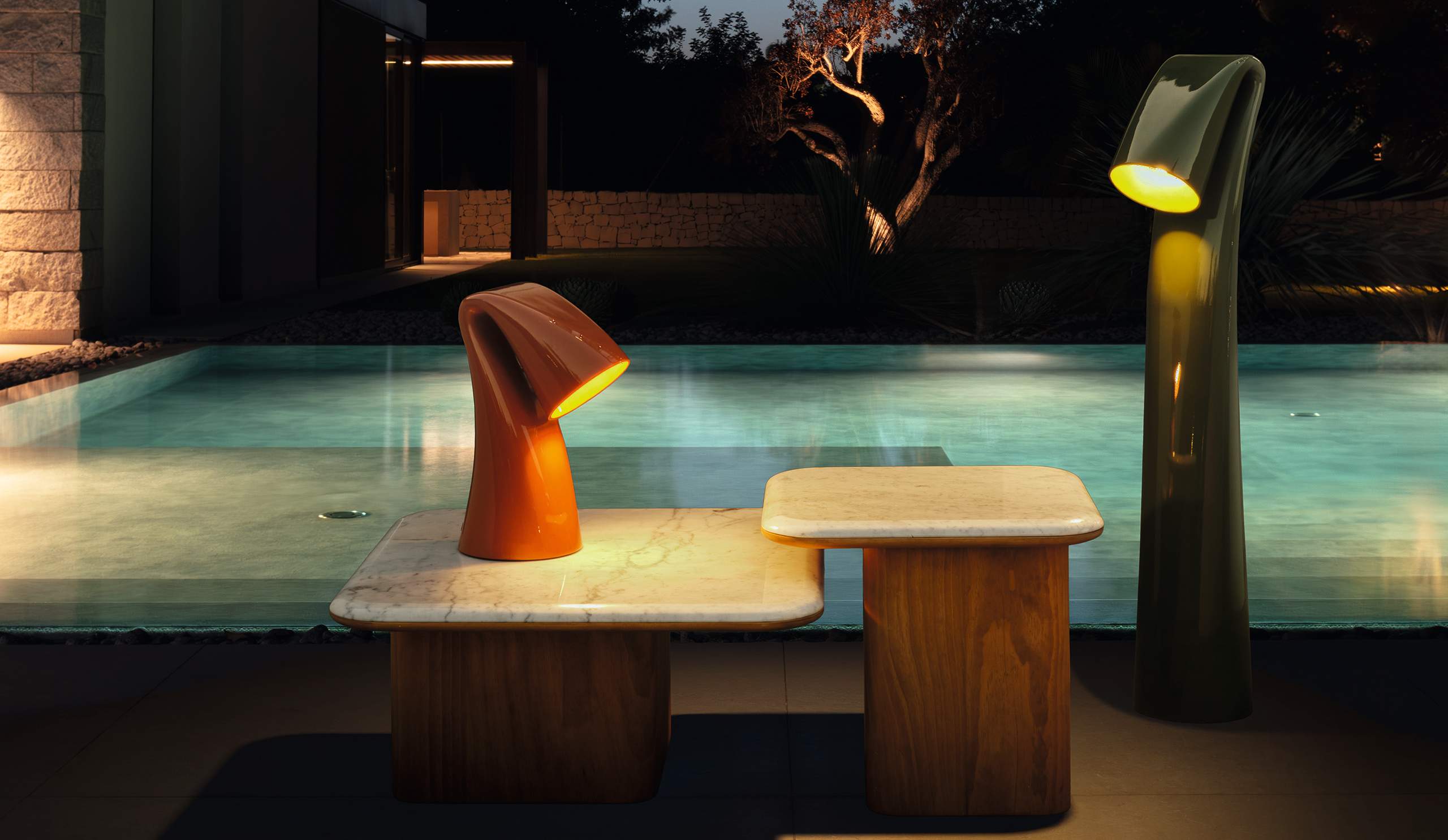 Talenti Swan Lamp S