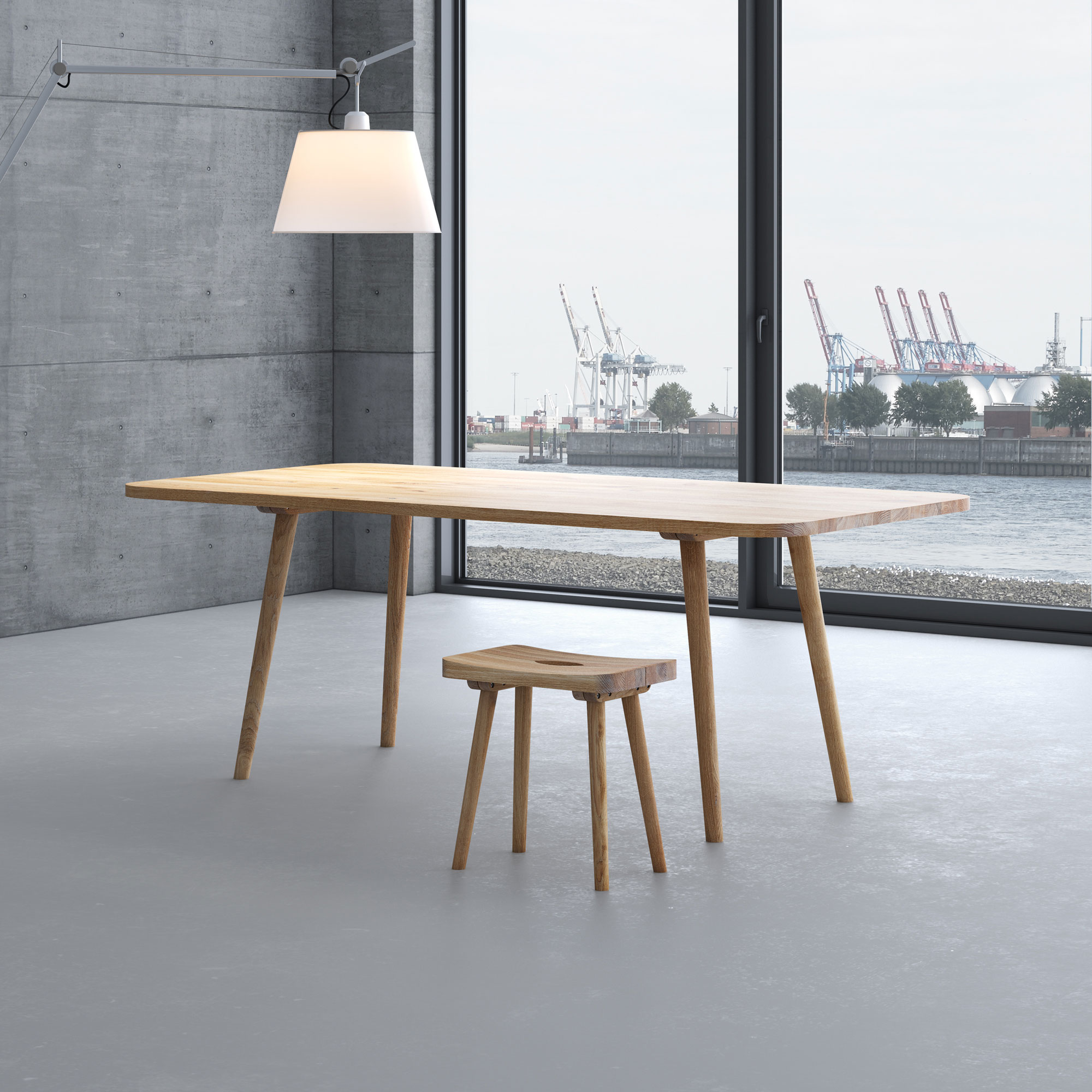 Vitamin Design UNA Tisch & Hocker
